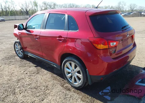 2015 Mitsubishi Outlander Sport Se из США, поврежденный, VIN 4A4AR4AU4FE061553